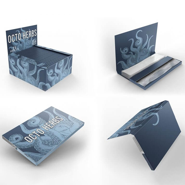 1 1/4 Rolling Papers with Tips - Customize Entire Booklet