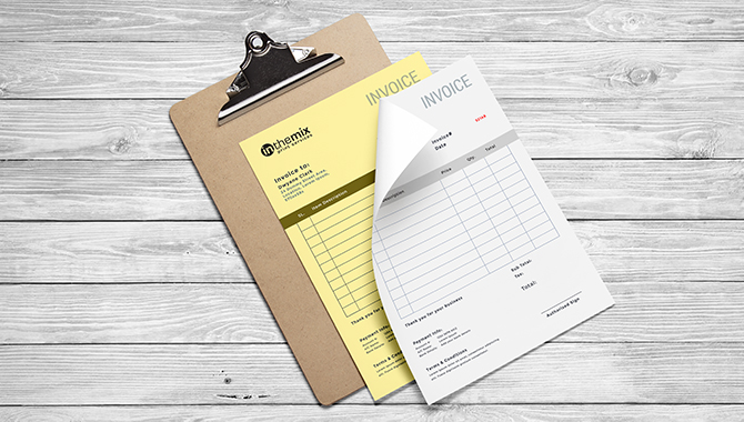 2-Part Carbonless NCR Forms 2