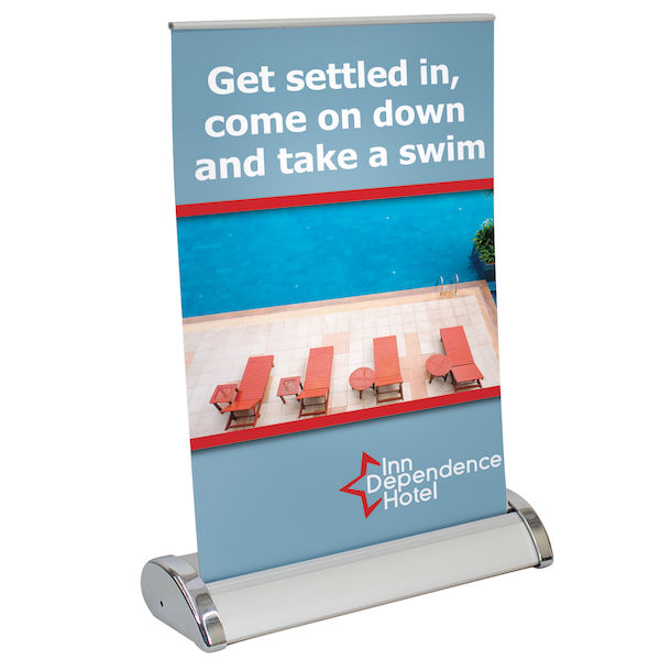 Mini Deluxe Table Top Banner 3