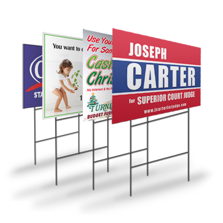 lawn care yard signs