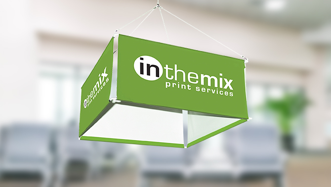 4-Sided Hanging Banner Kit 1