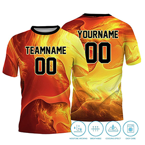 Short Sleeve Jersey Crew Neck (Full Dye Sublimation)