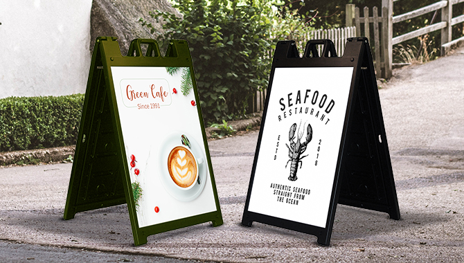 A-Frame Double Sided Sign 1