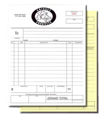 2-Part Carbonless NCR Forms