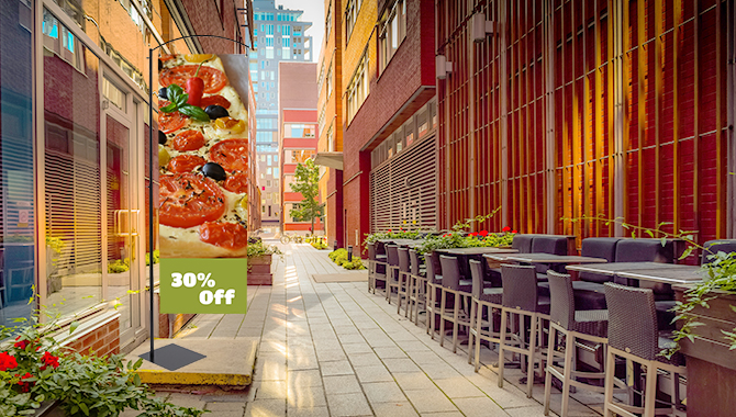 Curved Cantilever Display Kit 1