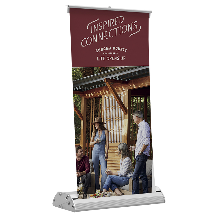 Mini Deluxe Table Top Banner