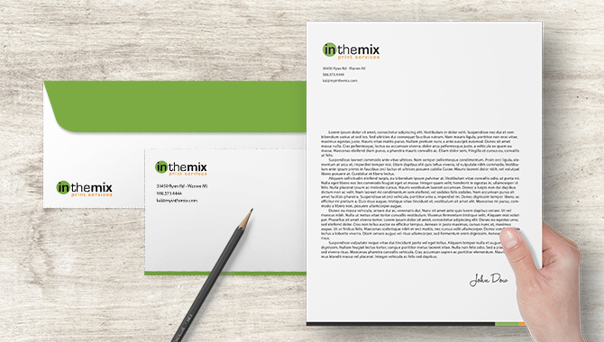 Envelopes and Letterheads Package