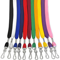 Half Inch Lanyards with Swivel Hook