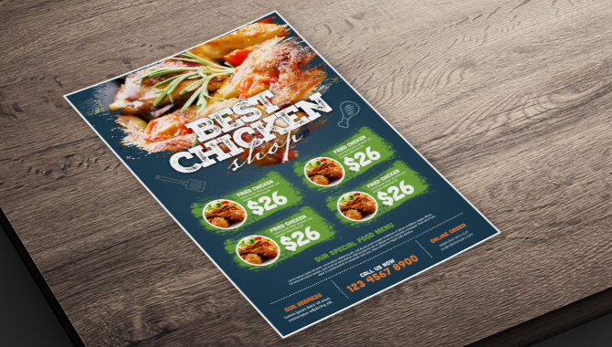 Laminated Lamination Restaurant Menus 2