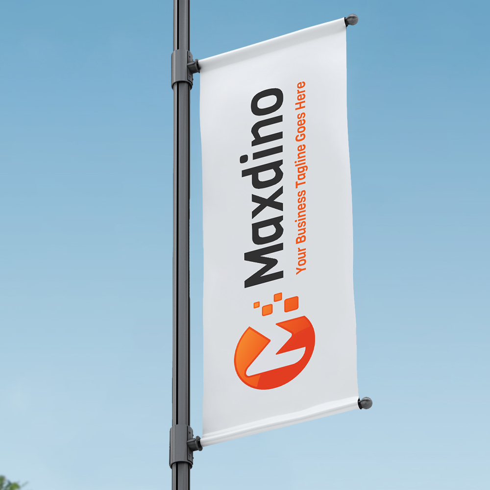 Post Double-Sided Banner