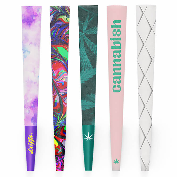 Pre-Rolled Cones with Printed Papers