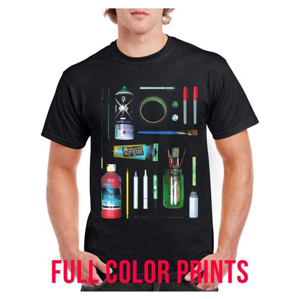 Full Color DTG T-shirts Direct To Garment