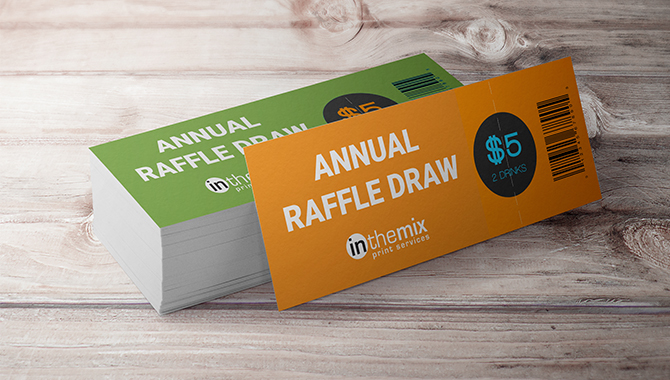 Double Roll Raffle Tickets