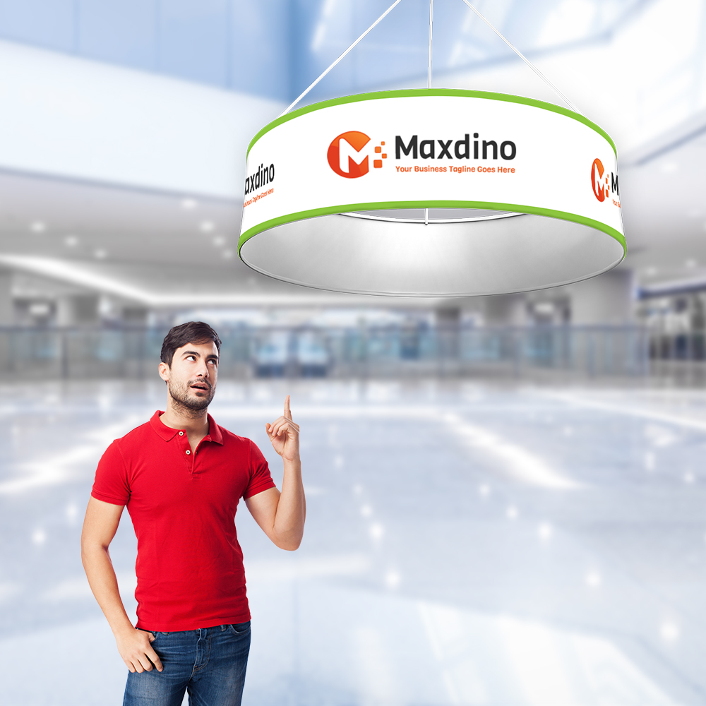 Round EuroFit Hanging Banner