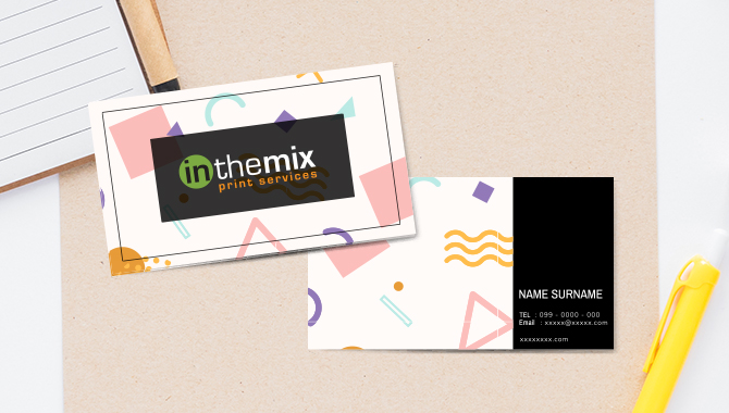 3x3 business cards