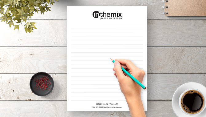 Notepads 1 Color Black 2