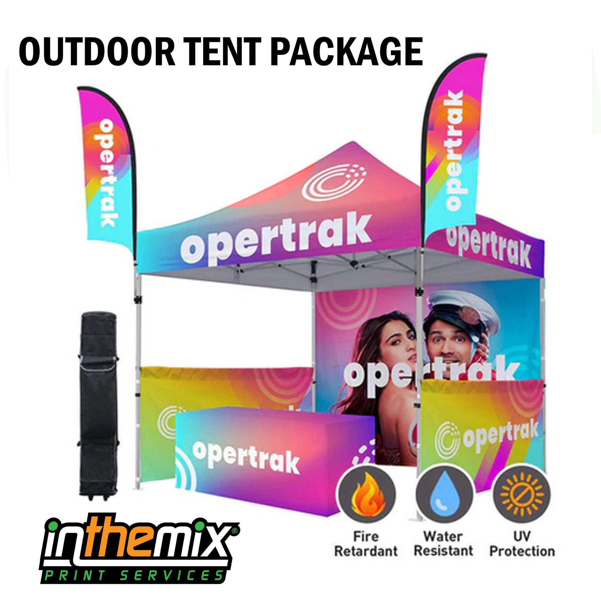 10'x10' Custom Tent Package Display In A Box Custom Tent Package Display In A Box