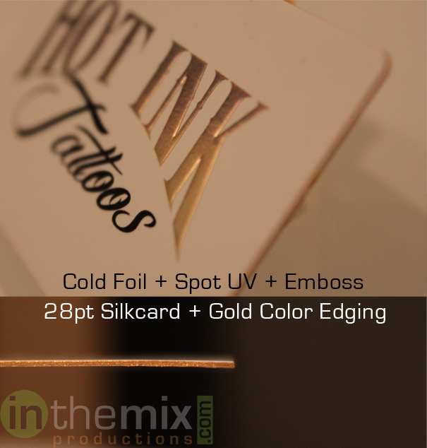 Cold Foil Cards 28X 3