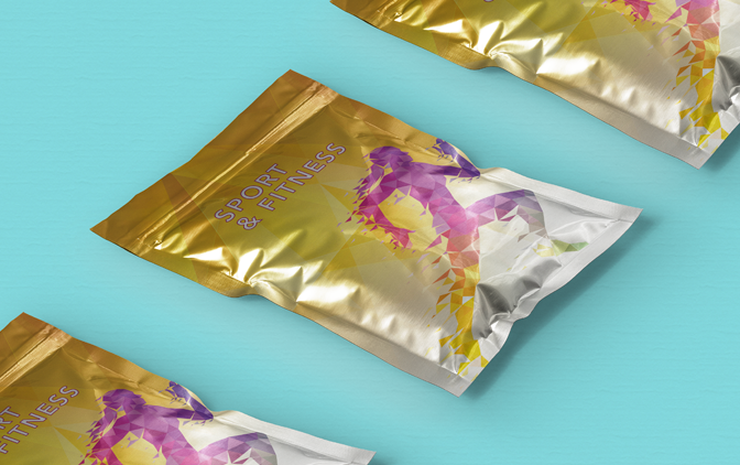 Custom Lay Flat Mylar Pouches bags